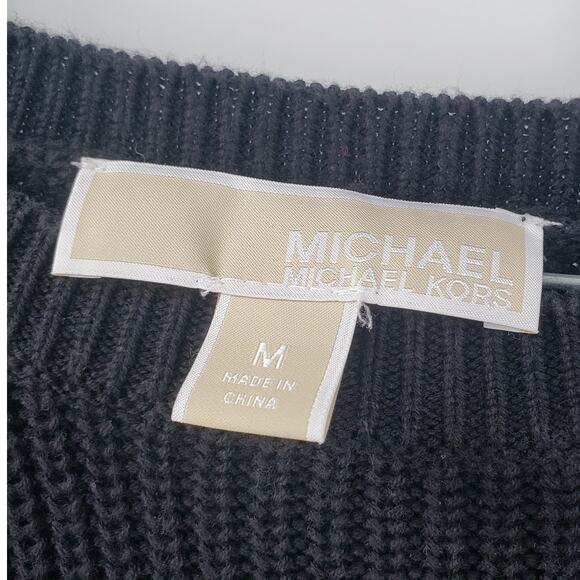 MICHAEL KORS Black Sweater Womens Size Medium M - Picture 4 of 5